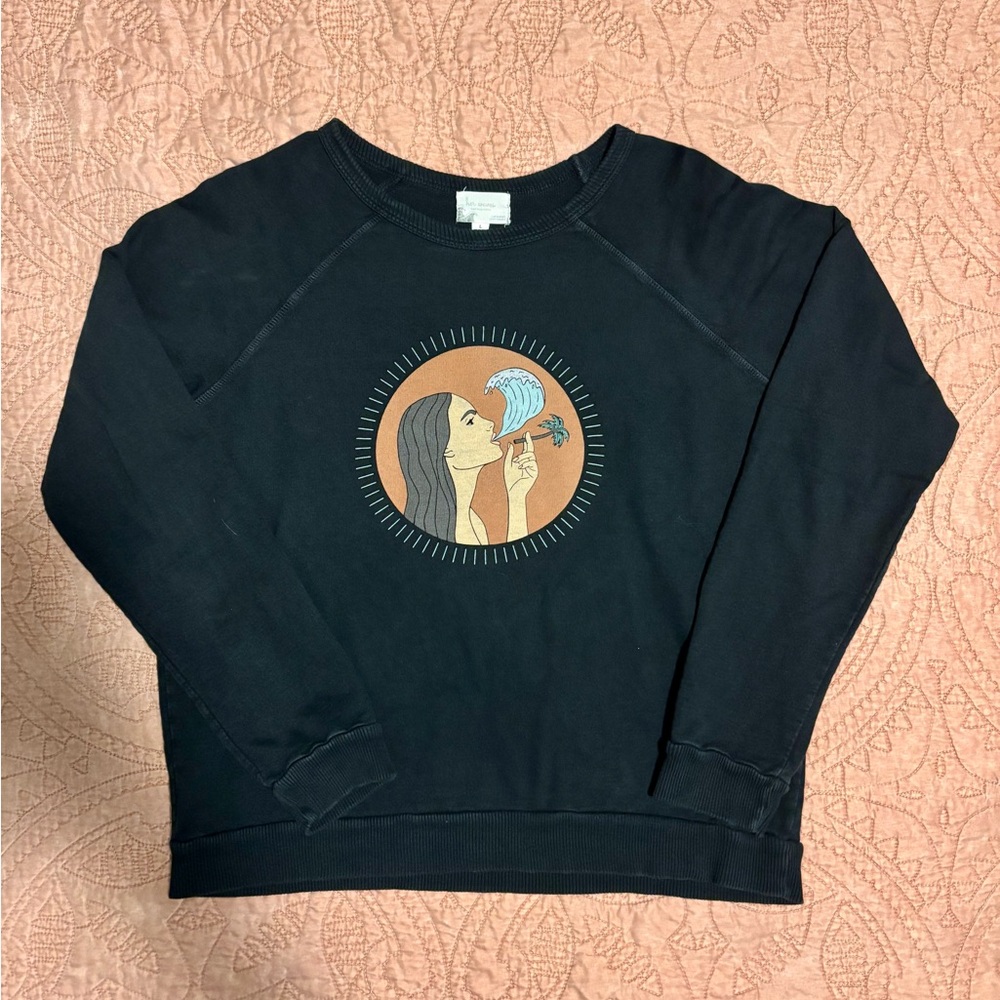 Her Waves Crewneck